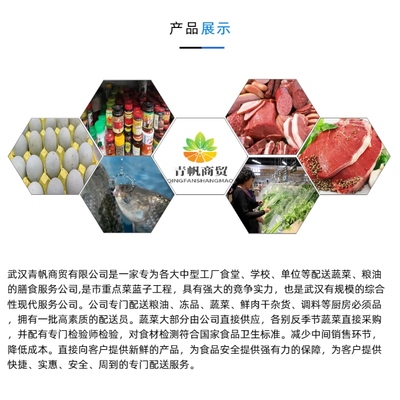 青帆商貿(圖)-食堂生鮮配送-武昌生鮮配送